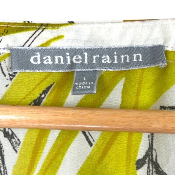 DANIEL RAINN FLORAL TIE NECK DROP WAIST BLOUSE - Picture 7 of 8